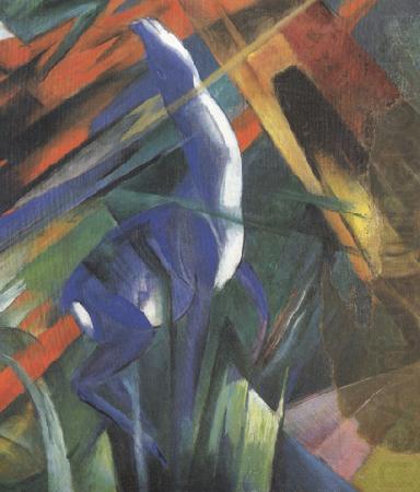 Details of Fate of the Animals (mk34), Franz Marc